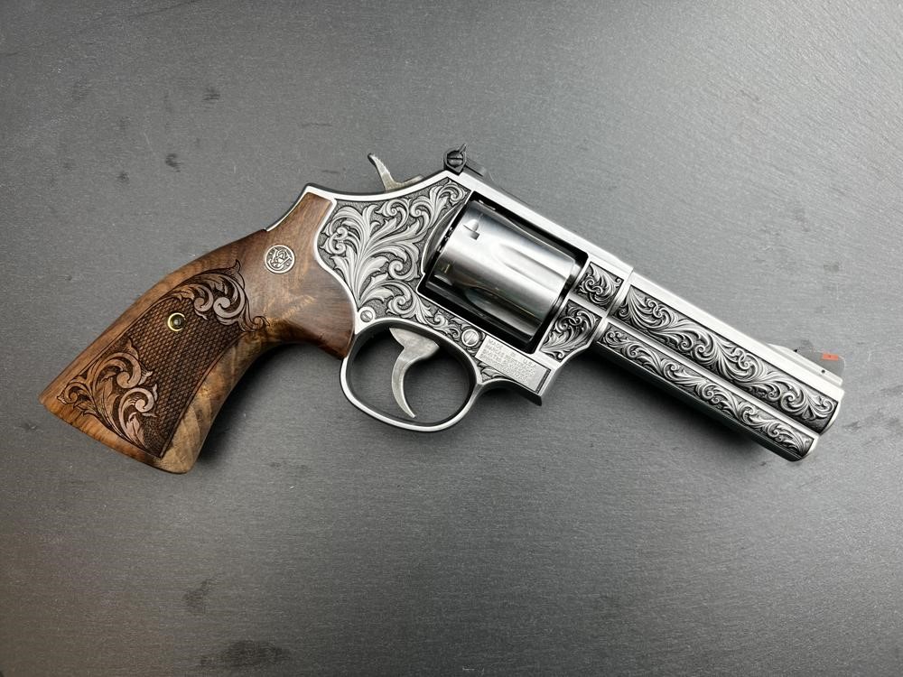 PROTOTYPE - Smith & Wesson 686-6 Regal ALTAMONT Custom Engraved 686, 7-shot-img-9