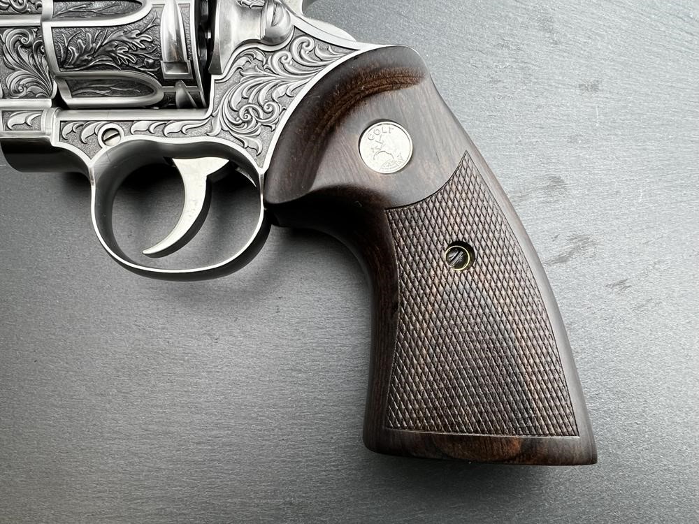 PROTOTYPE - Colt Python ENGRAVED Regal by Altamont 4.25" .357 Mag-img-3