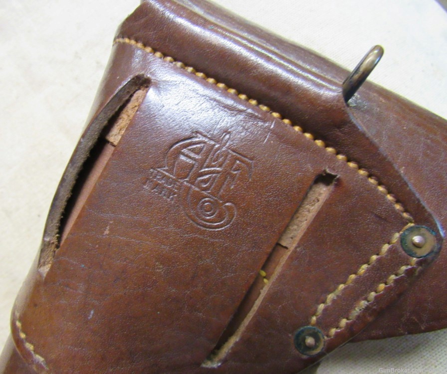 Vintage Abercrombie & Fitch Marked Colt Commercial 1911 .45 Holster .01 NR-img-2