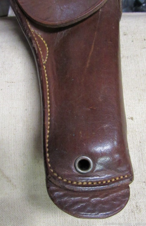 Vintage Abercrombie & Fitch Marked Colt Commercial 1911 .45 Holster .01 NR-img-5