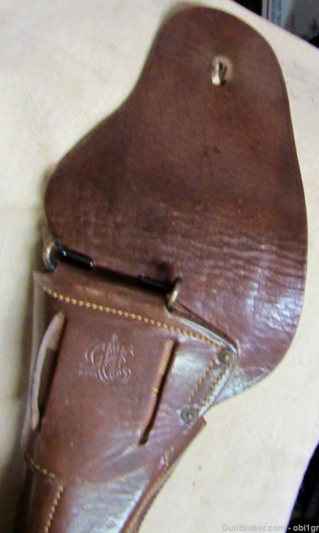 Vintage Abercrombie & Fitch Marked Colt Commercial 1911 .45 Holster .01 NR-img-9