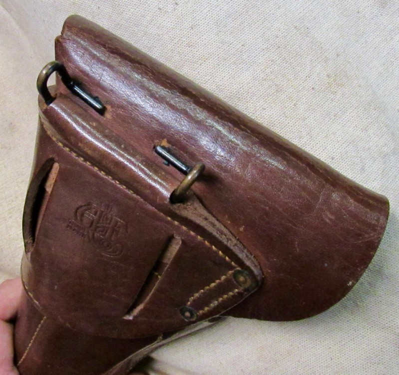 Vintage Abercrombie & Fitch Marked Colt Commercial 1911 .45 Holster .01 NR-img-3