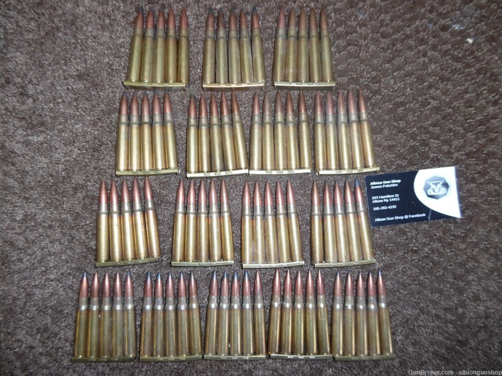 210 rounds 8mm mauser ammo, on stripper clips-img-2