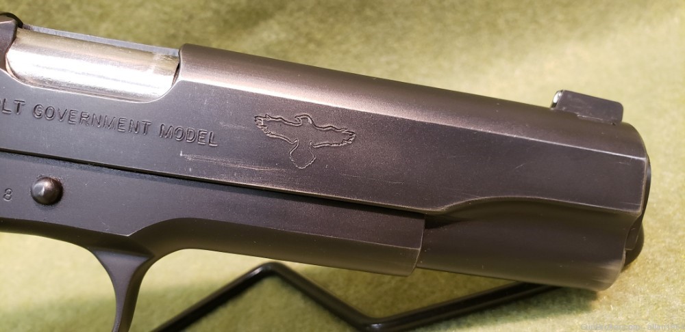 Colt Gunsite Pistol Semi Auto 45 ACP Black Good Shape-img-17