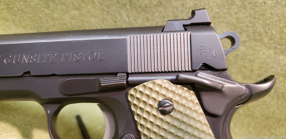 Colt Gunsite Pistol Semi Auto 45 ACP Black Good Shape-img-9