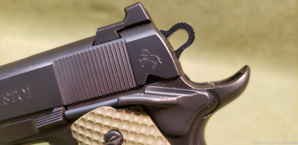 Colt Gunsite Pistol Semi Auto 45 ACP Black Good Shape-img-7