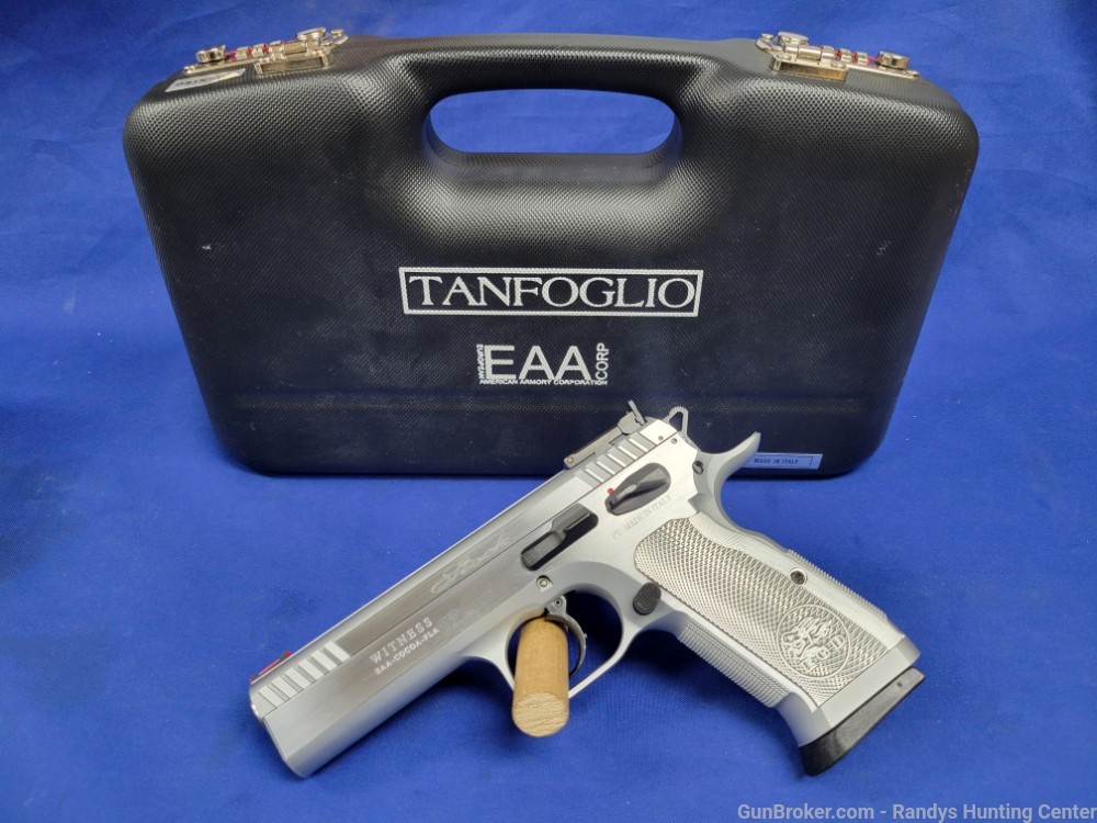 EAA Tangfolio Witness Stock II 9mm Semi-Auto Steel Frame Pistol-img-3