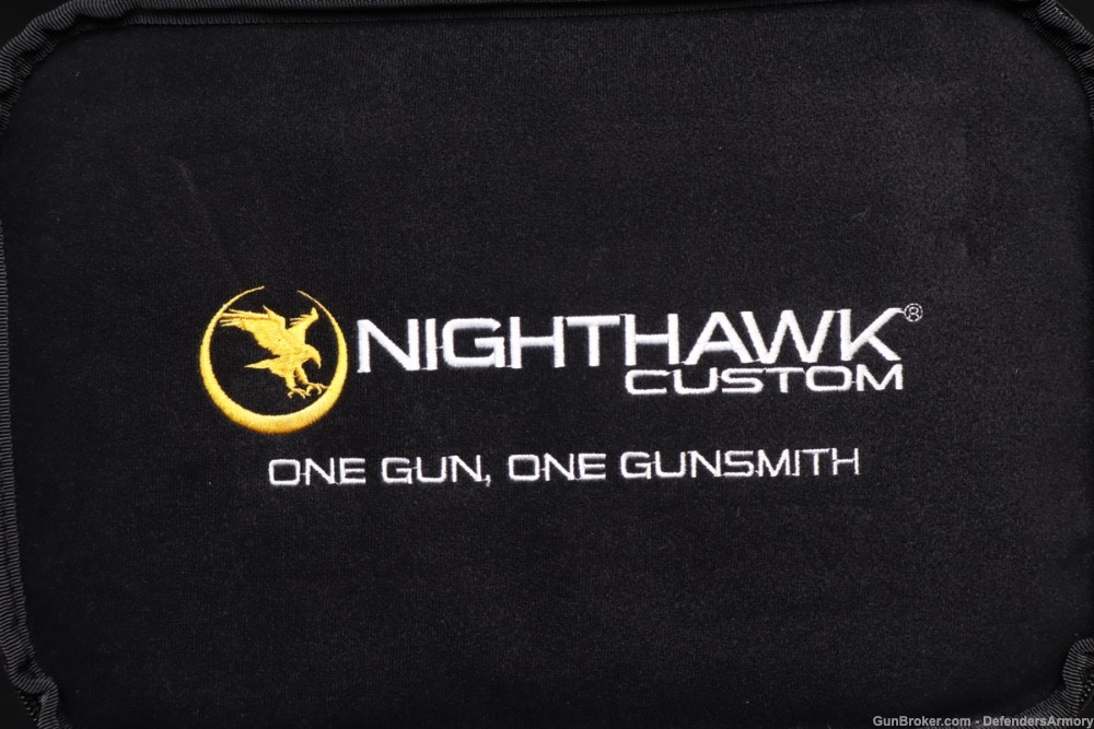 Nighthawk Custom Agent 2 IOS Optic Ready GOV Recon 9MM Black Nitride Gold  -img-18