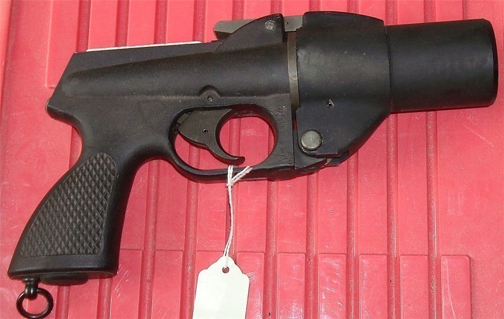 British Webley - Schermuly Flare / Signal / Gas Pistol 1 1/2 inch-img-5