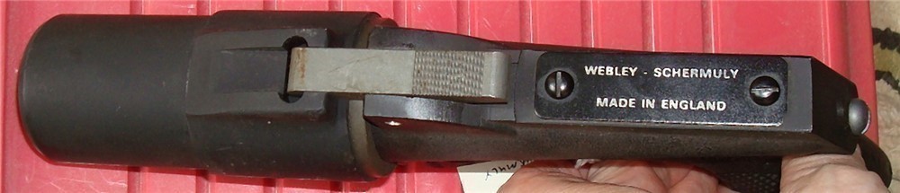 British Webley - Schermuly Flare / Signal / Gas Pistol 1 1/2 inch-img-1