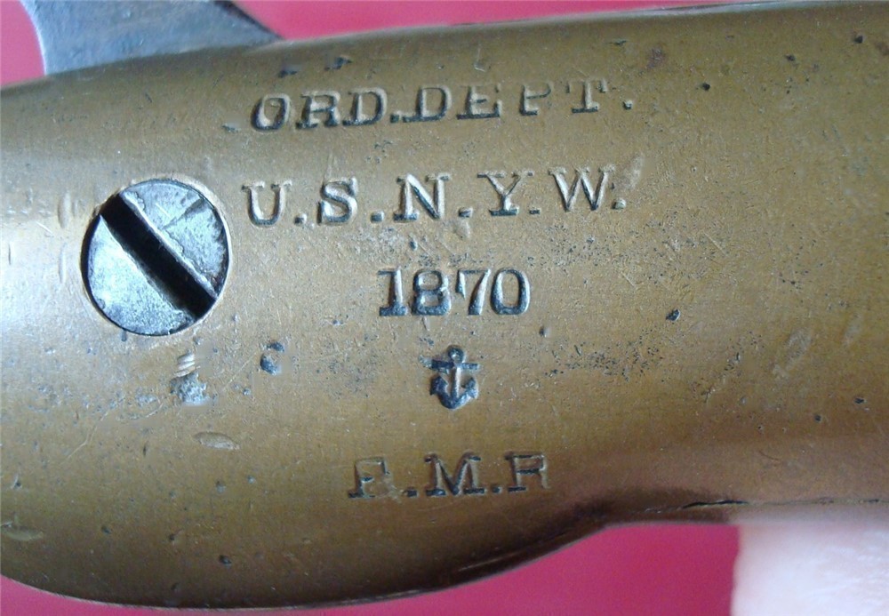 USN Model 1861 Coston Flare / Signal Pistol -1870-img-2