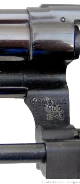 Smith & Wesson Model 19 -3 Blued Revolver 4" Fluted Cylinder 1967-77-img-6
