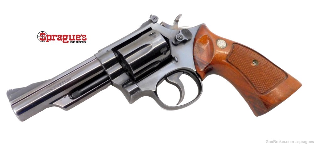 Smith & Wesson Model 19 -3 Blued Revolver 4" Fluted Cylinder 1967-77-img-1