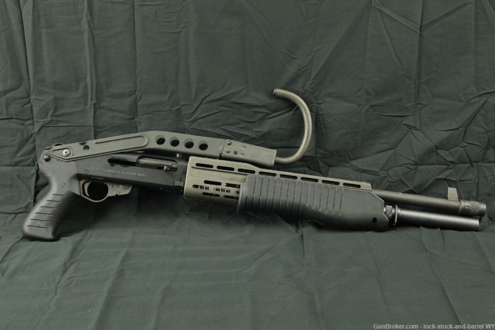 Franchi 12g Semi-Auto/Pump Action SPAS-12 Folding Stock Combat Shotgun 1987-img-27