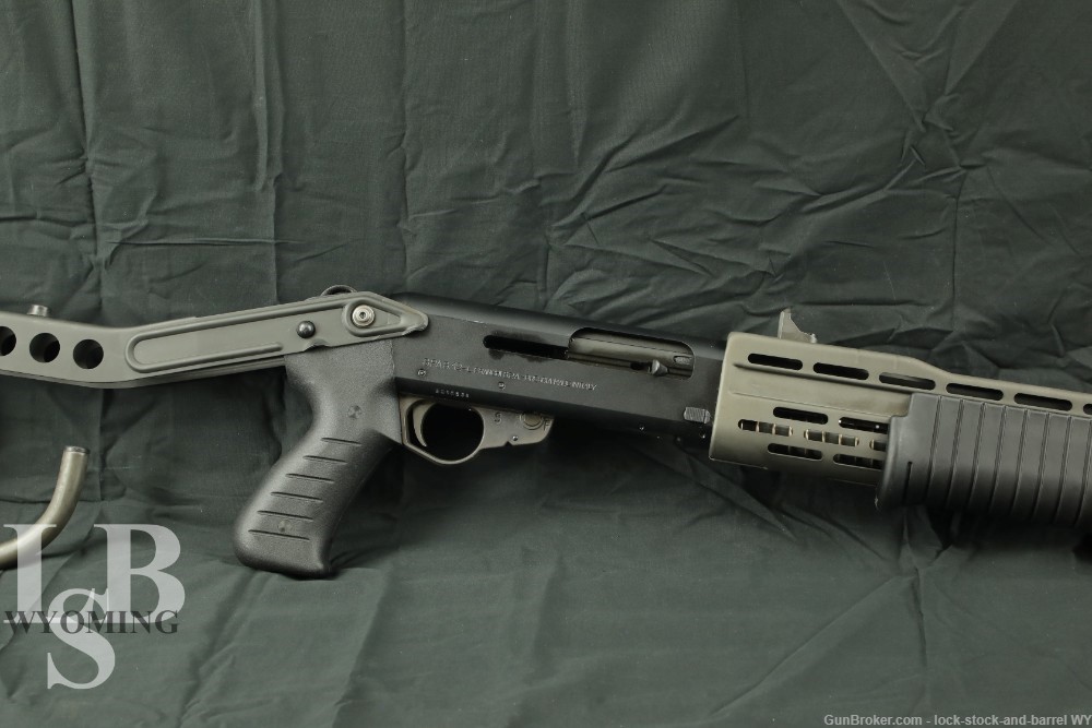 Franchi 12g Semi-Auto/Pump Action SPAS-12 Folding Stock Combat Shotgun 1987-img-0