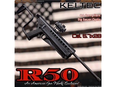 CA California Compliant KELTEC R50 Sports Utility Rifle in Five Seven!