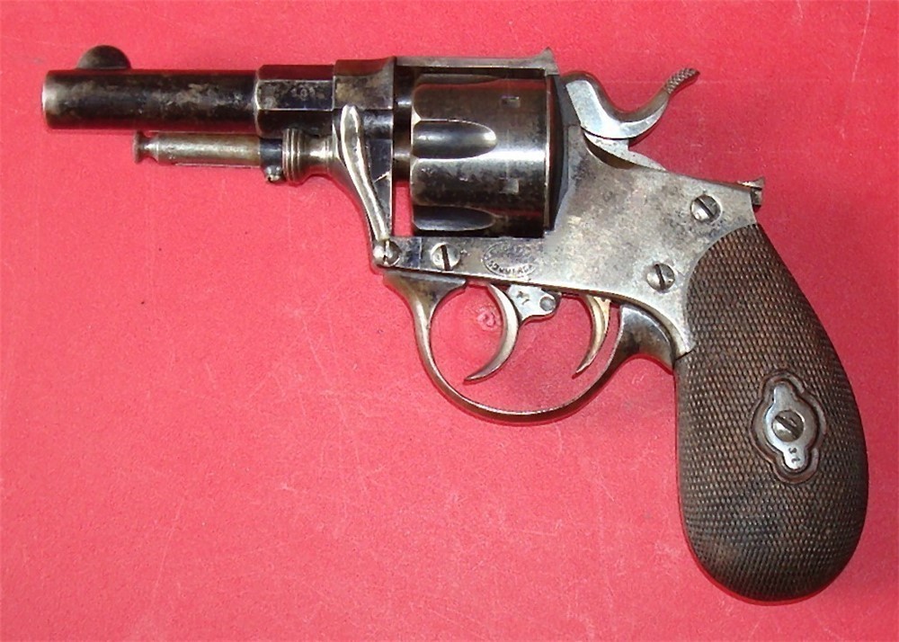 German Baby Reichsrevolver - double (2)  trigger with holster-img-0