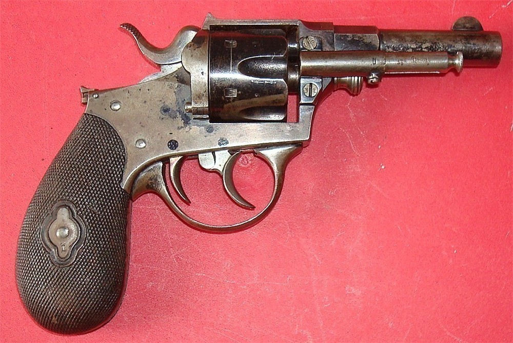 German Baby Reichsrevolver - double (2)  trigger with holster-img-2