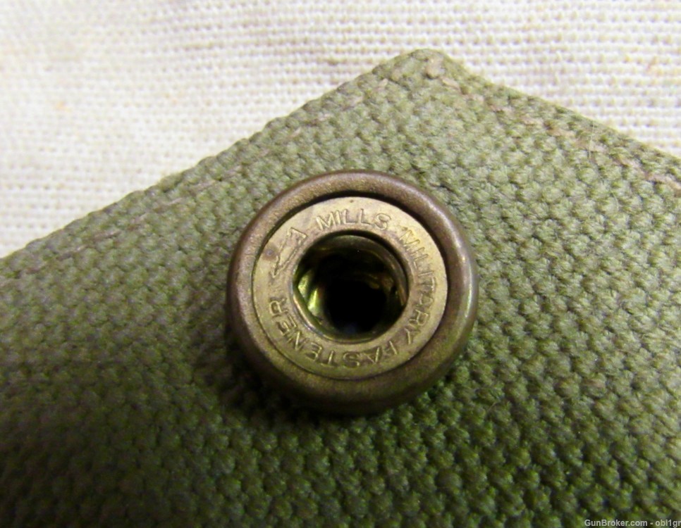 Scarce M1912 Colt 1911 Dual Magazine Pouch Mills Dated 1912-img-6