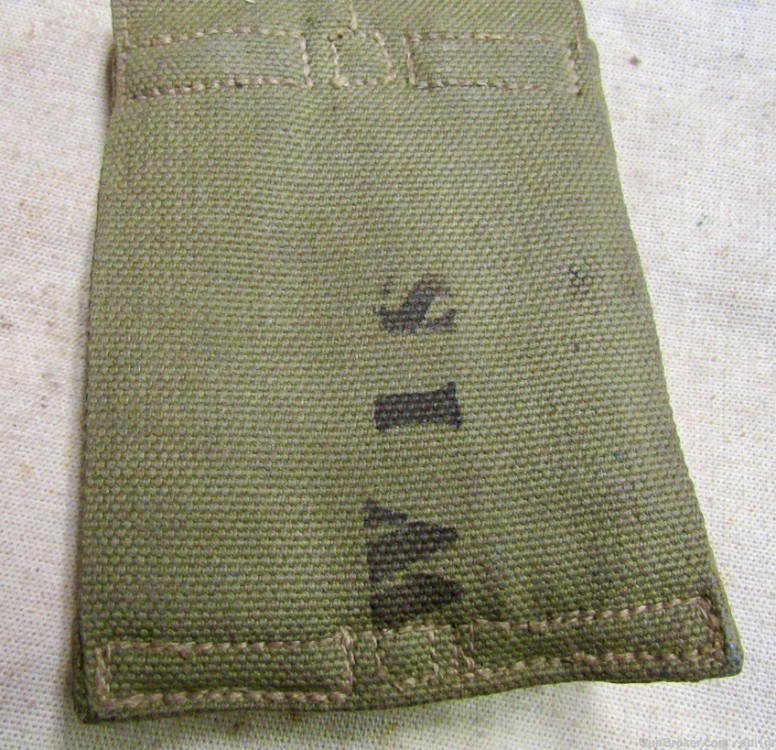 Scarce M1912 Colt 1911 Dual Magazine Pouch Mills Dated 1912-img-9