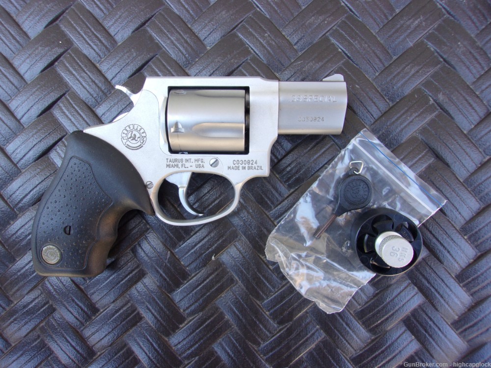 Taurus 85 ULTRA LIGHT .38 Spcl 2" Stainless DA SA Revolver IN BOX $1START-img-2