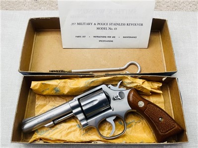 Smith & Wesson 65-2  357 Magnum Revolver
