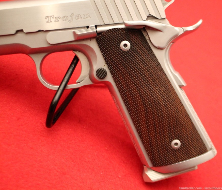 STI Trojan 9mm 4" stainless semi-auto pistol w/4 mags. -img-12