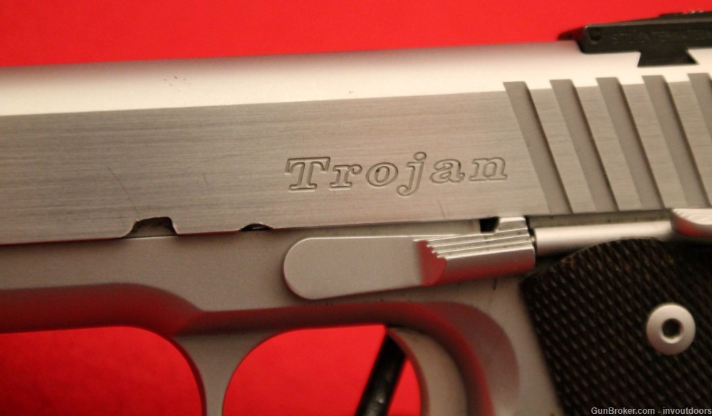 STI Trojan 9mm 4" stainless semi-auto pistol w/4 mags. -img-15