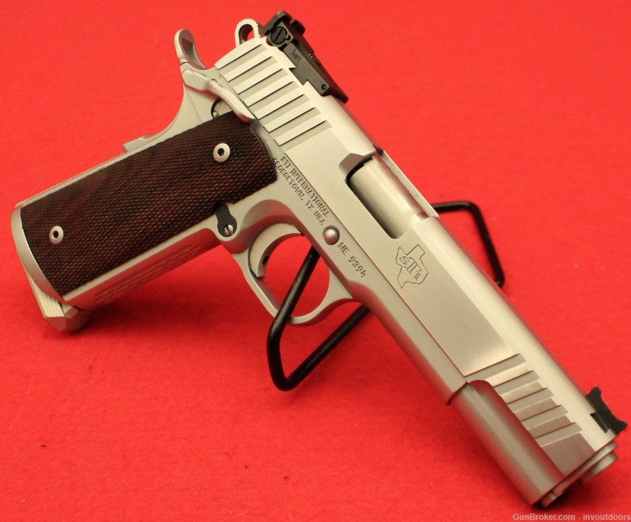 STI Trojan 9mm 4" stainless semi-auto pistol w/4 mags. -img-2