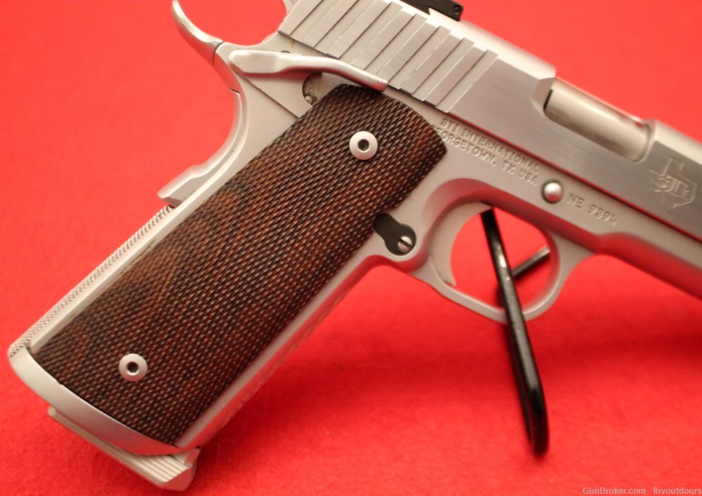 STI Trojan 9mm 4" stainless semi-auto pistol w/4 mags. -img-11