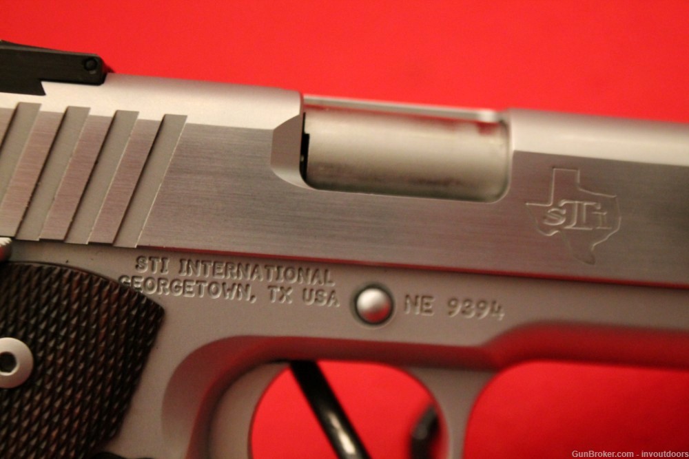STI Trojan 9mm 4" stainless semi-auto pistol w/4 mags. -img-10