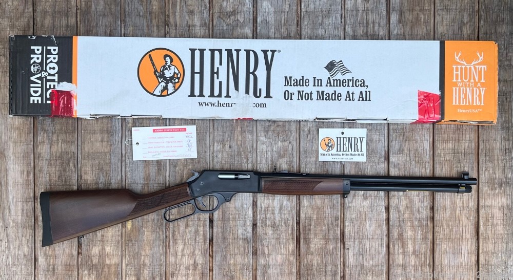 HENRY H009 30-30 LEVER ACTION 1¢ no reserve -img-1