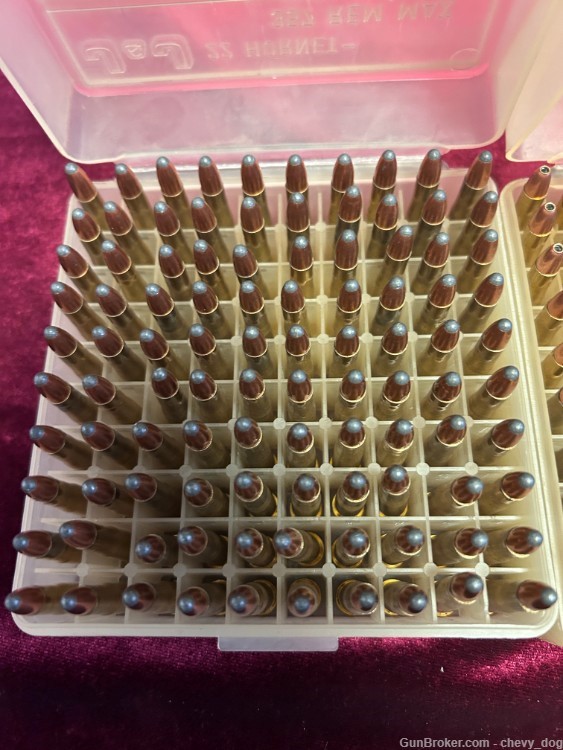.22 Hornet Factory Ammo, Reloads & Dies - 744 Rounds Total - Penny Auction!-img-6