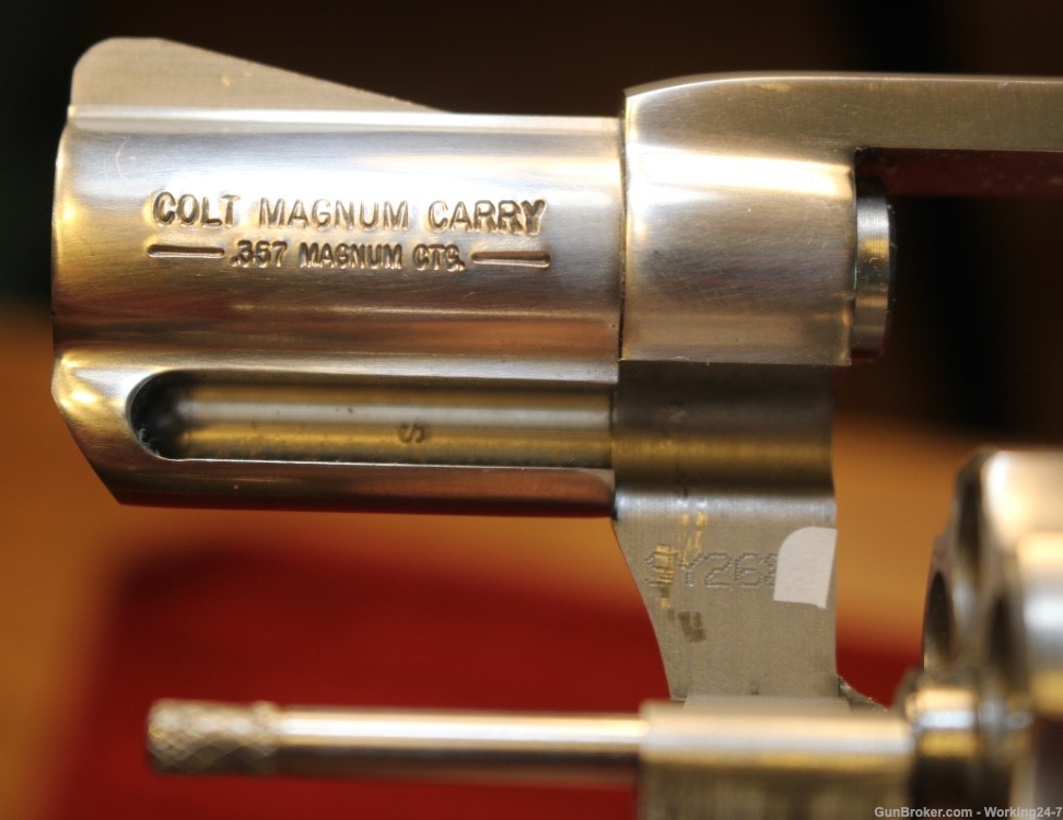 Colt Magnum Carry .357 Magnum caliber revolver 1998 manufacture-img-8