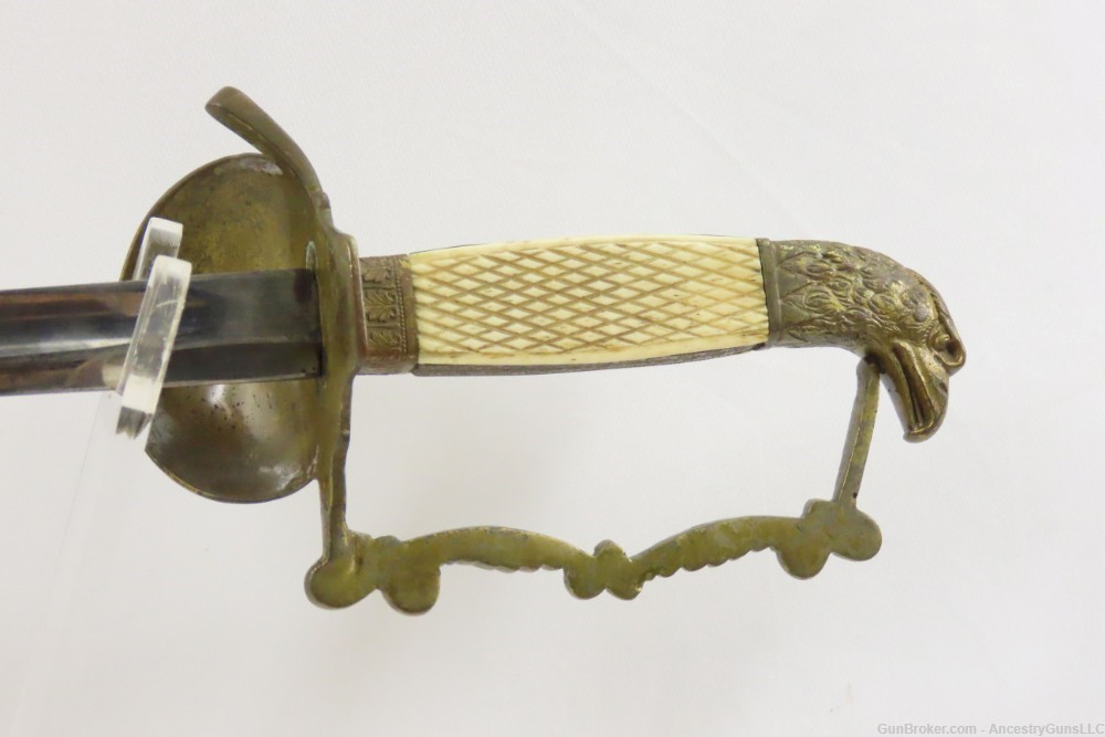 FEDERAL EAGLE US Antique Non-Regulation FOOT OFFICER’S Sword w/SCABBARD    -img-13