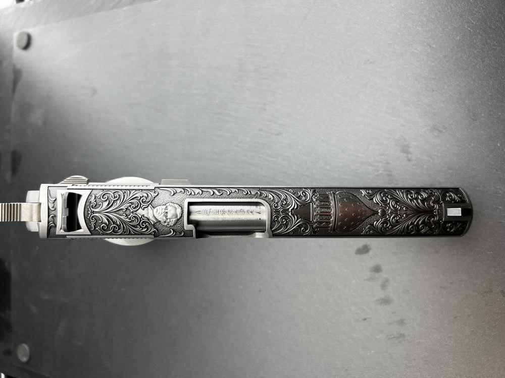 FACTORY 2ND - Colt 1911 38 Super Engraved Master Scroll Rampant by Altamont-img-13