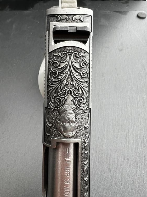 FACTORY 2ND - Colt 1911 38 Super Engraved Master Scroll Rampant by Altamont-img-14