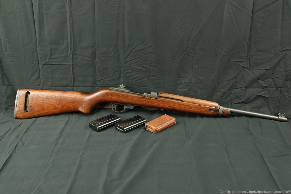 WWII Rock-Ola M1 M-1 Carbine U.S. .30CAL 18” Semi Auto Rifle 1943 C&R-img-2