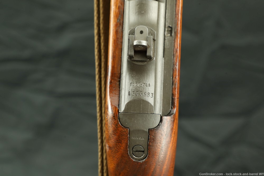 WWII Rock-Ola M1 M-1 Carbine U.S. .30CAL 18” Semi Auto Rifle 1943 C&R-img-24