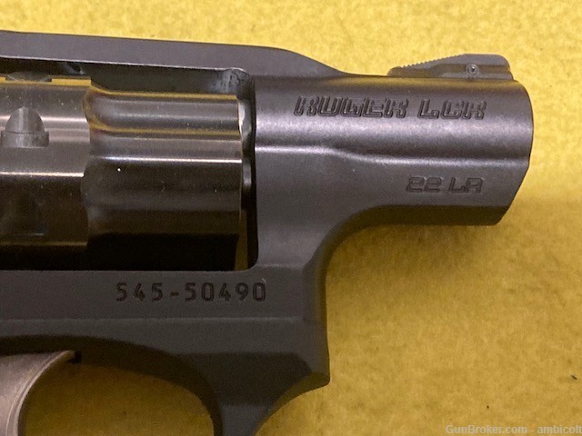 Ruger LCR 8 shot .22LR revolver, hammerless, great trigger, little recoil-img-6
