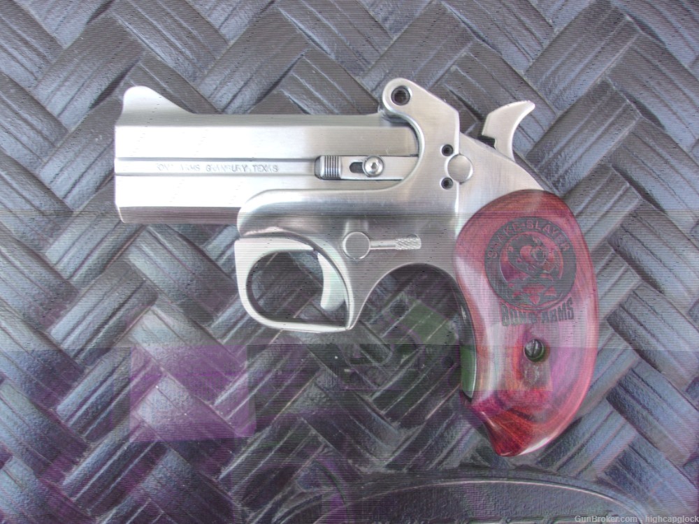 Bond Arms Snake Slayer .45 Colt .410 Derringer Stainless 3.5" $1START-img-3