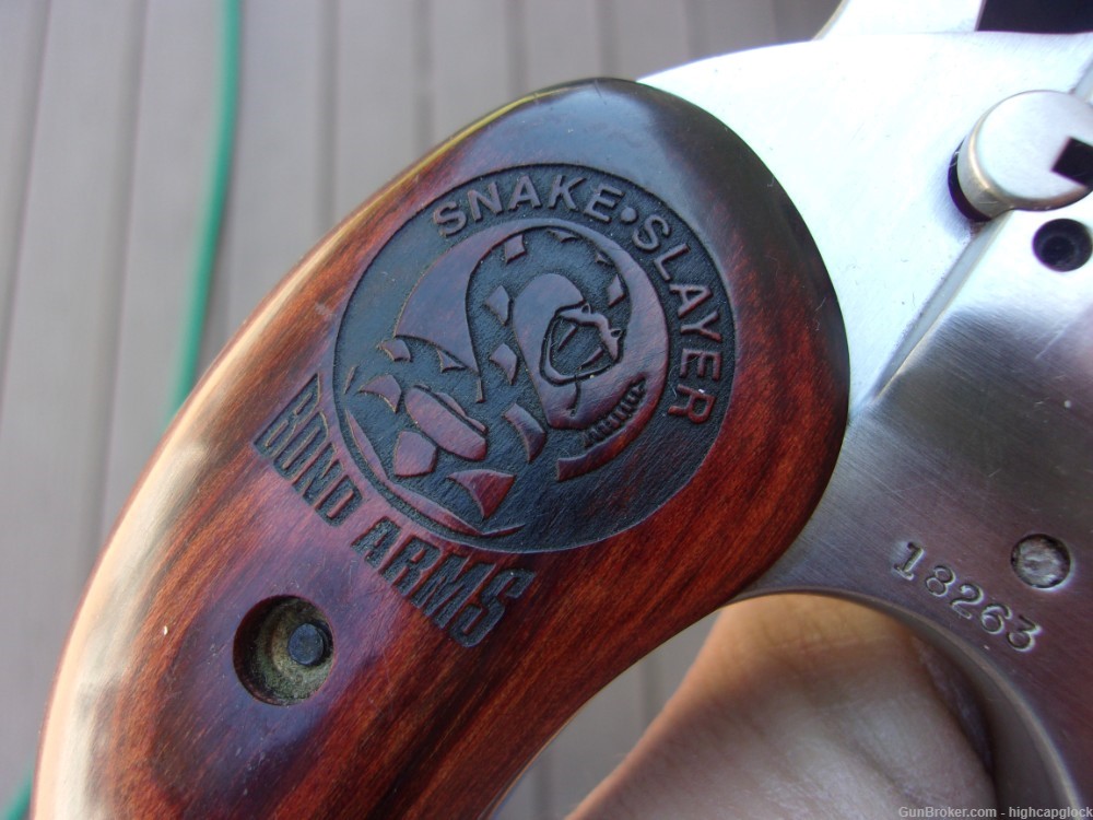 Bond Arms Snake Slayer .45 Colt .410 Derringer Stainless 3.5" $1START-img-4