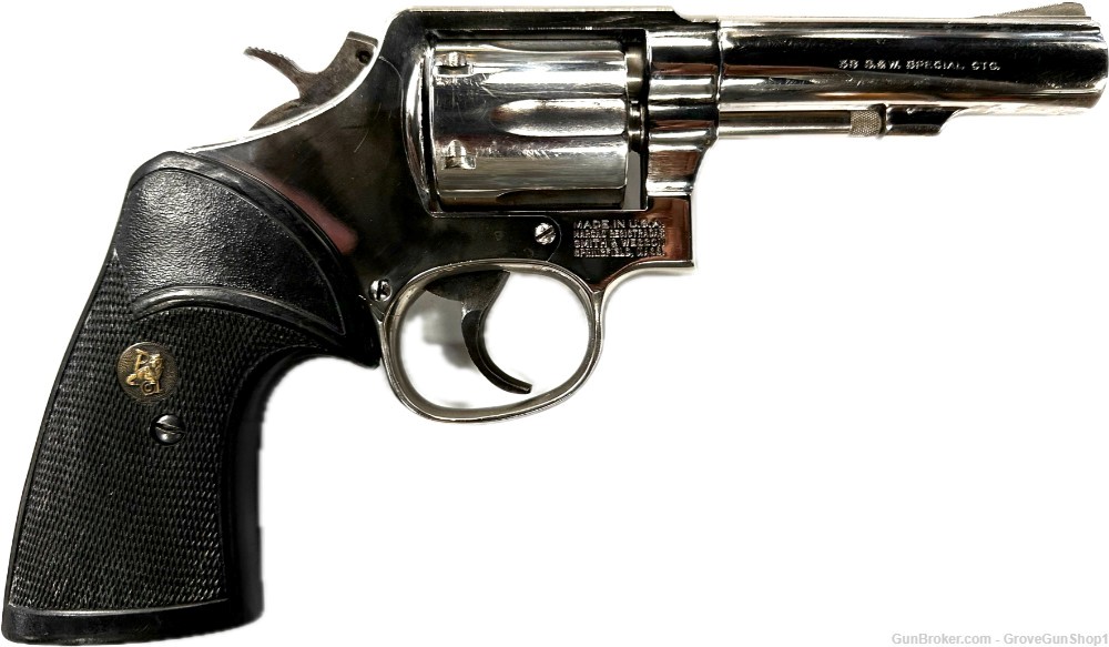 Smith & Wesson 10-8 Revolver .38 spl 4" 6 Shot USED -img-1