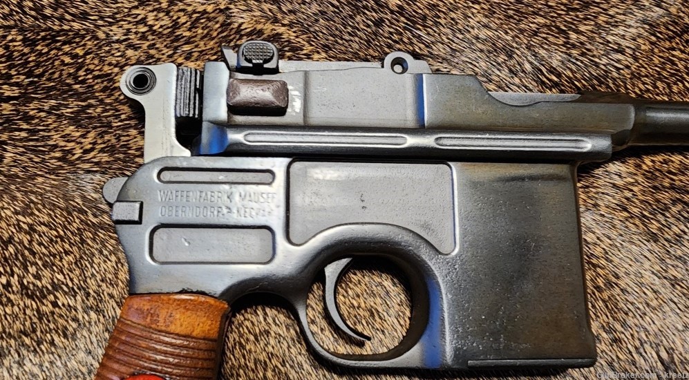 Mauser C96 9mm Broomhandle Pistol broomstick-img-8