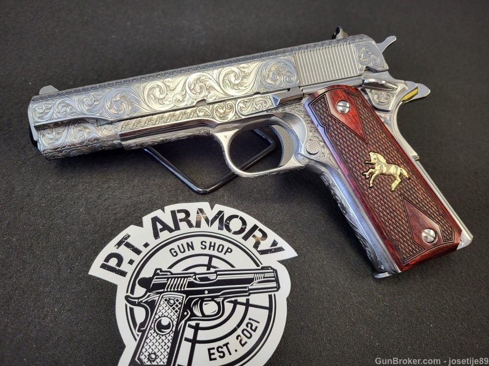Colt 38 super engraved PENNY AUCTION! No Reserve-img-7