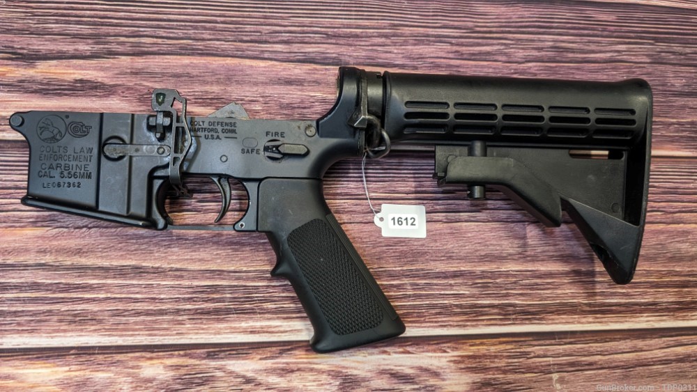 Colt M4 Lower Restricted Govt marked LE M4A1 USGI GWOT Clone-img-0