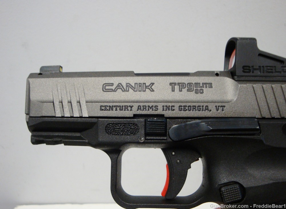 CANIK TP9 Elite SC Semi-Auto Pistol 9MM Optics Ready W/ Shield Reflex Sight-img-14