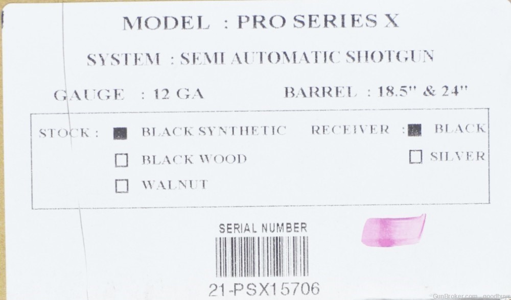 Black Aces Tactical 12GA Tac Kit BATPSX 18" & 24" 4+1 10+1 PRO SERIES NIB -img-5
