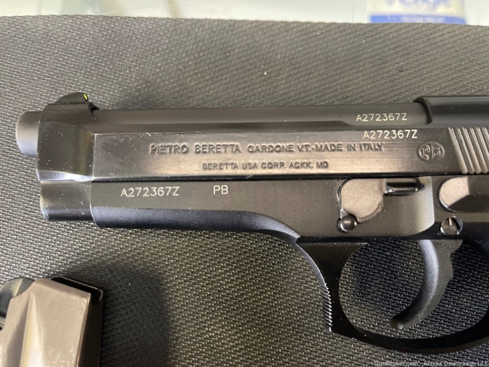 Beretta 92FS pistol similar to M9 Italian Manufacture-img-2