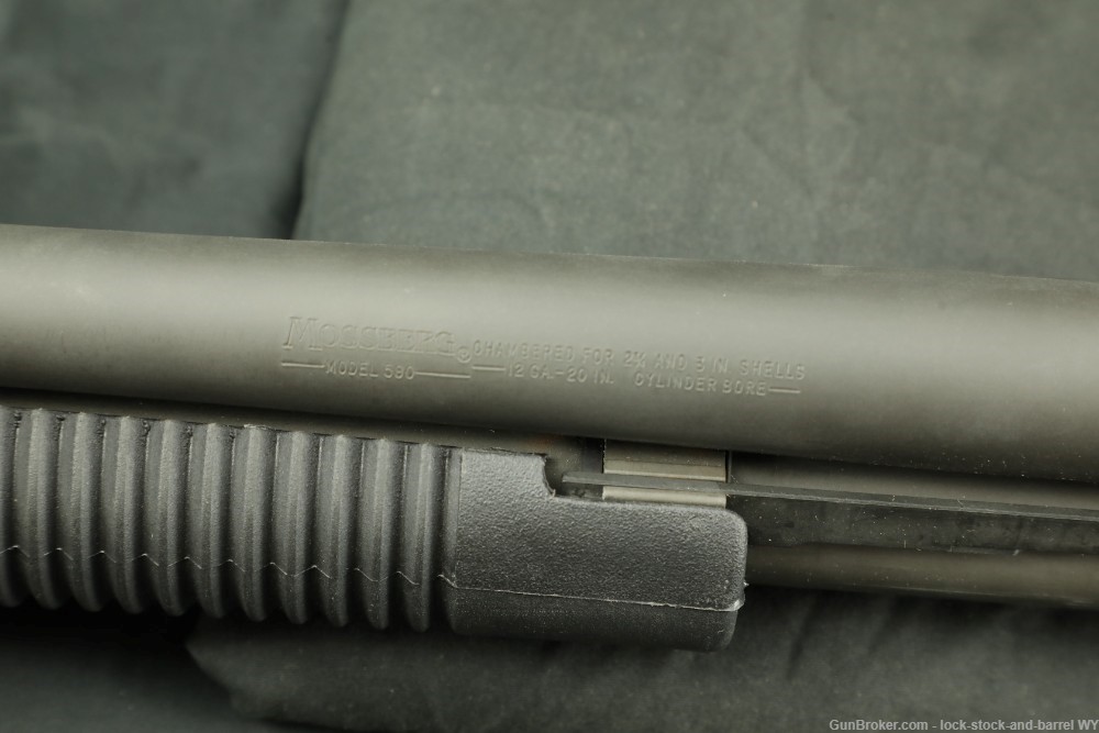 Mossberg 590A1 Persuader 12GA 20” Pump Action Shotgun 9 Shot w/ Box-img-29
